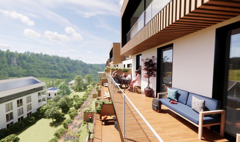 Les terrasses de Herserange