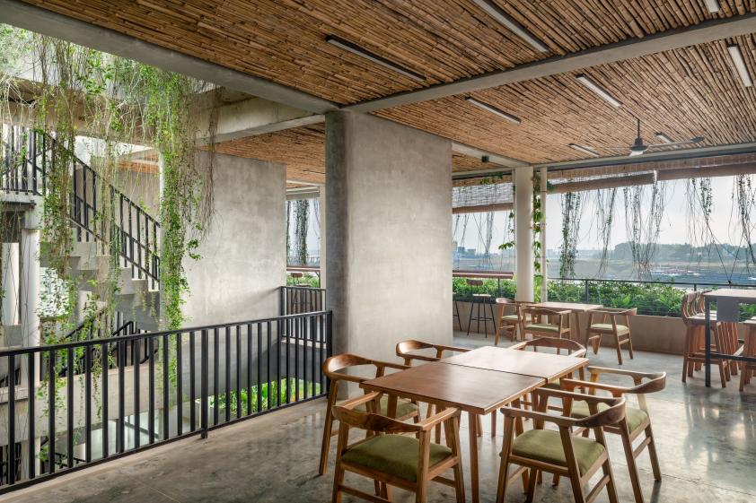 RESTAURANT CAFE BIOCLIMATIQUE et BIOPHILIQUE