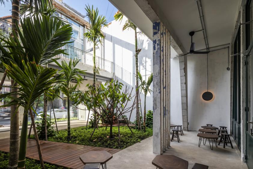 PATRIMOINE VILLA ARCHITECTURE MODERNISTE TROPICALE