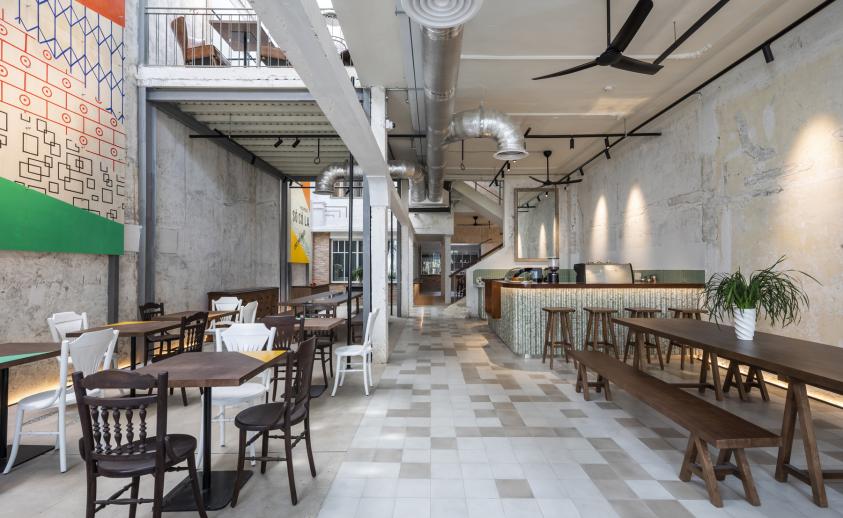 CAFE PATISSERIE ARCHITECTURE INTERIEURE