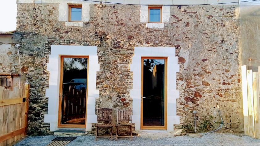 Façade jardin après travaux