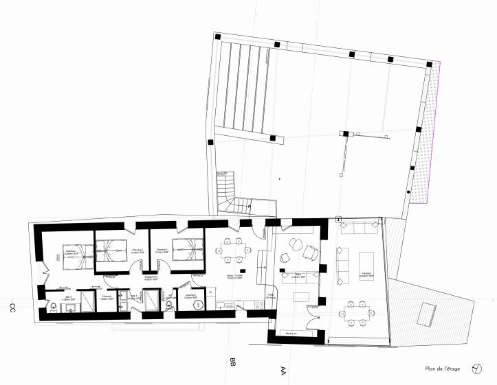 Plan du loft