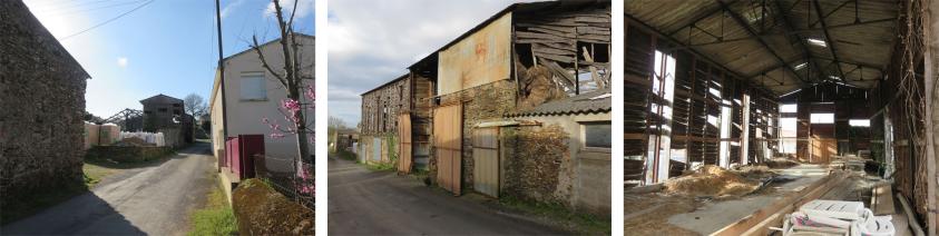 Le séchoir à tabac avant travaux, un bâtiment agricole atypique
