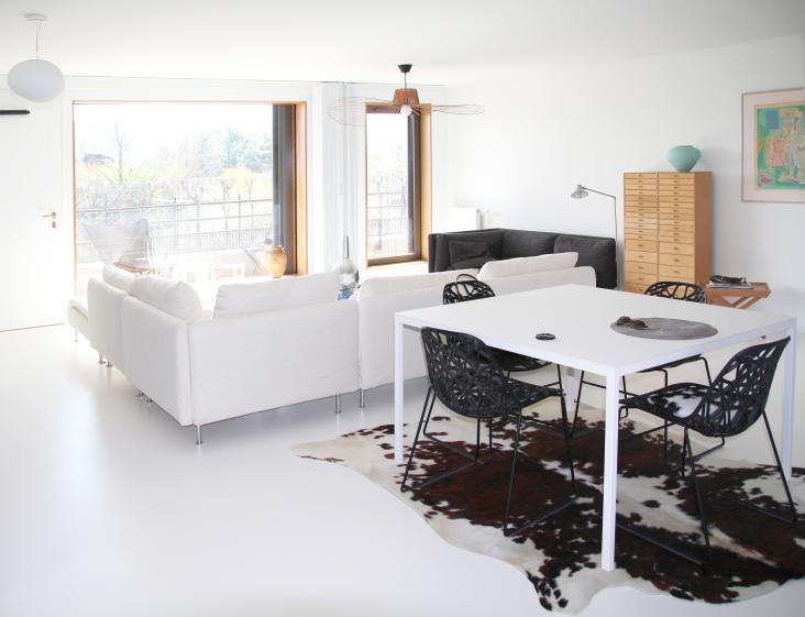 Transformation d'un appartement: le cocon blanc