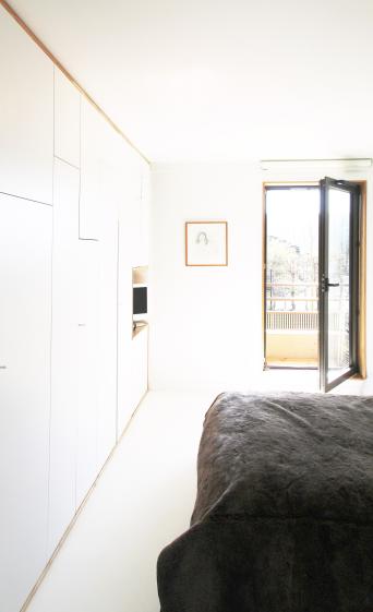Transformation d'un appartement: le cocon blanc
