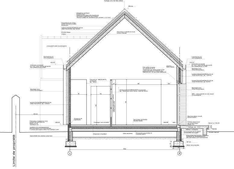 EXTENSION BOIS MAISON MEULIERES