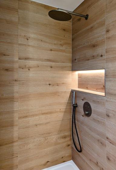 Détails de la douche