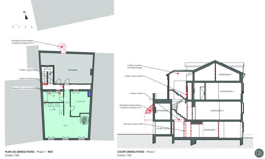 Plans démolition