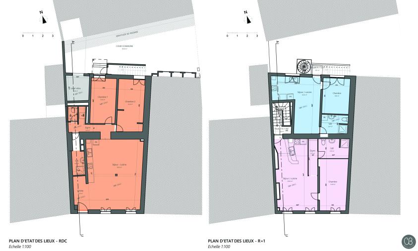 Plans de niveau Etat des Lieux