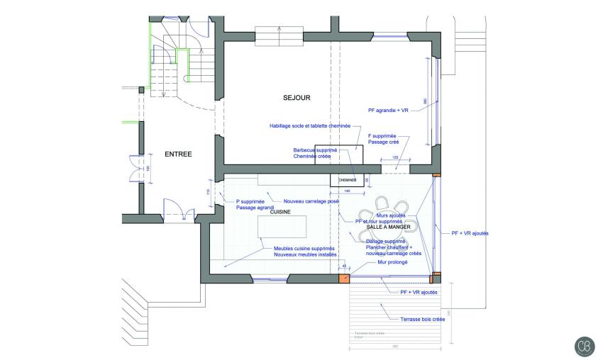Plan intérieur