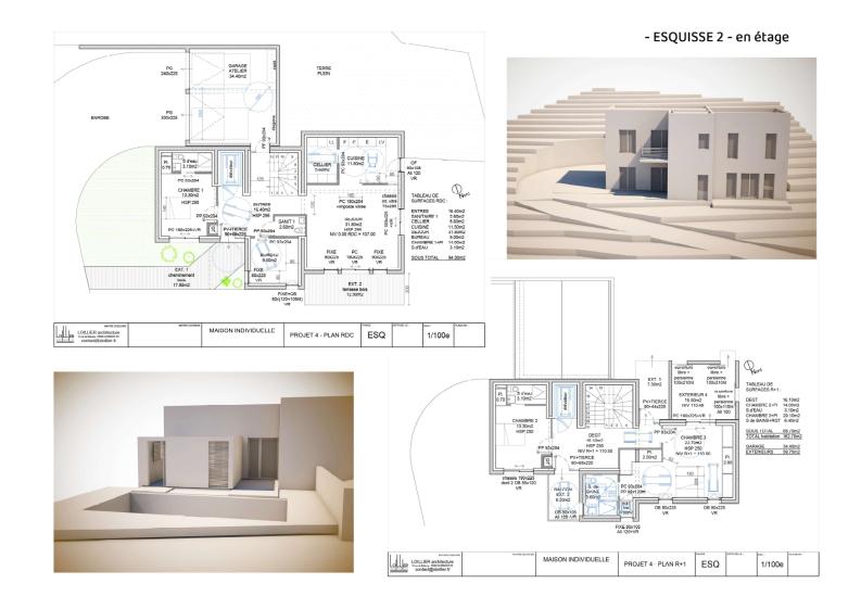 Maison individuelle accessible PMR pour des déplacements en chariot plat et faut