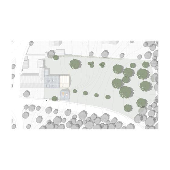 Plan masse du projet 