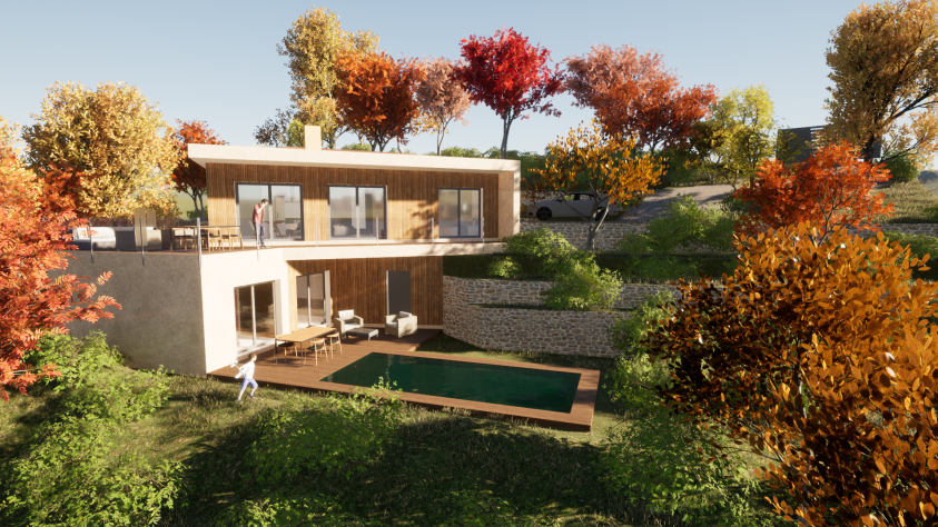 Maison bioclimatique