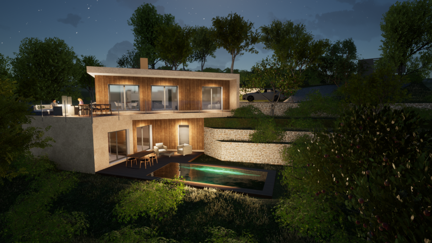Maison bioclimatique