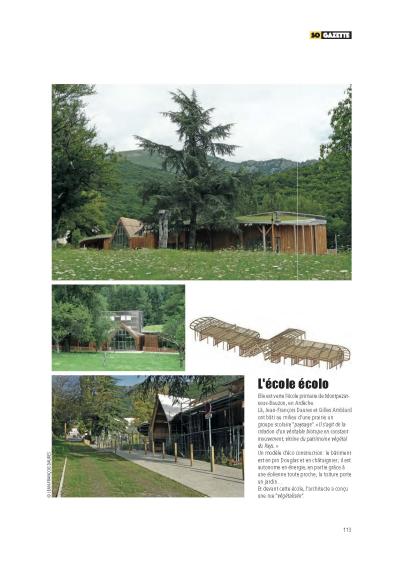 La Gazette - 'L'homme qui fait pousser les murs"