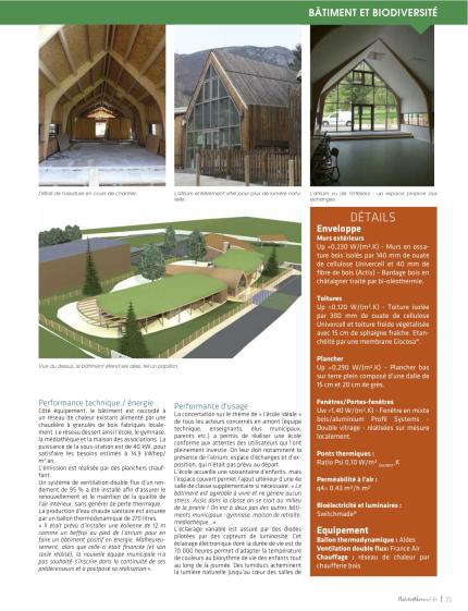 Habitat naturel  - Hors série " biodiversité", la cité scolaire végétale