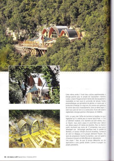 Art dans l'air, dossier "' JF Daures, l'architecture nature"