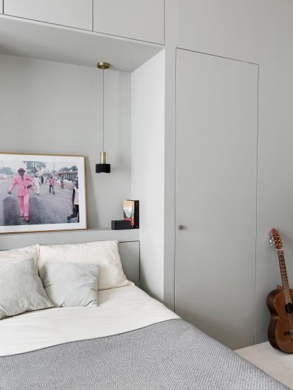 Tête de lit de la chambre enfant