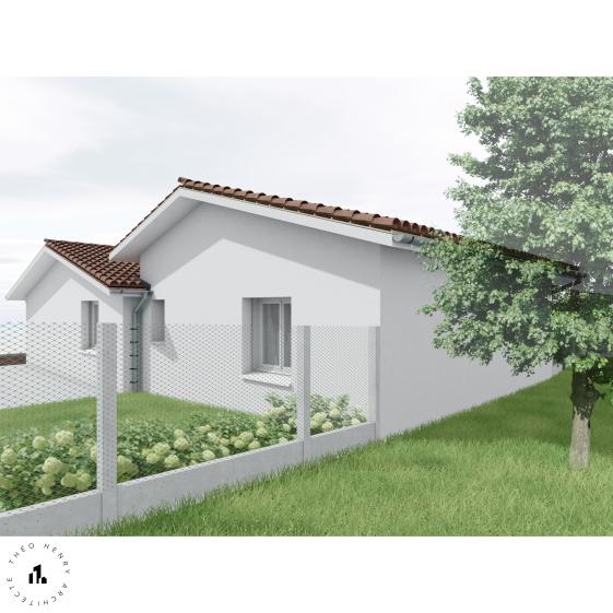 Vue de l'extension depuis la rue