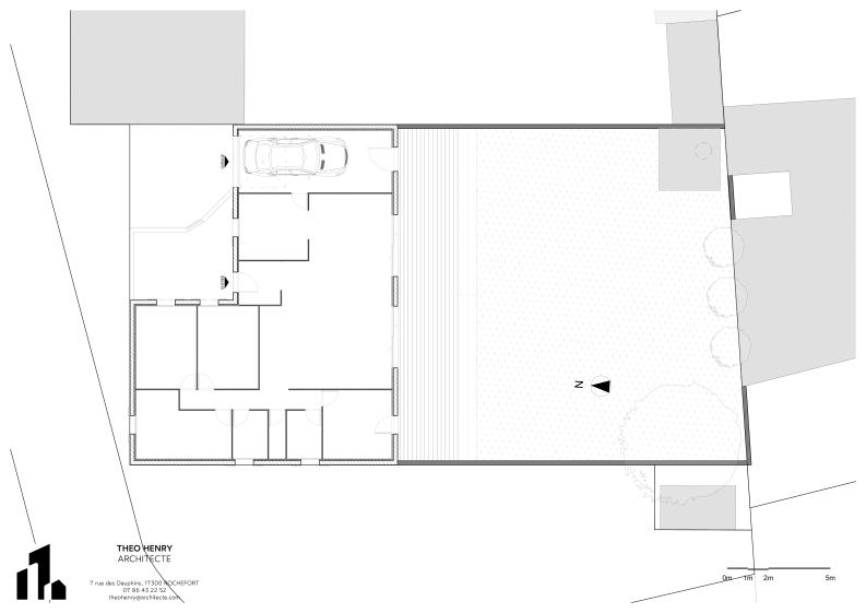 Plan de RDC (existant)