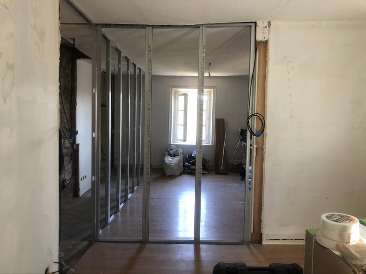 CREATION DE DEUX CHAMBRES