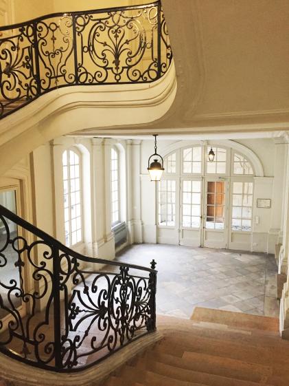 Escalier inscrit