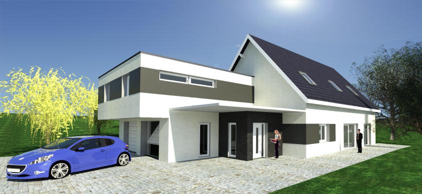 Vue extérieure Projet 2