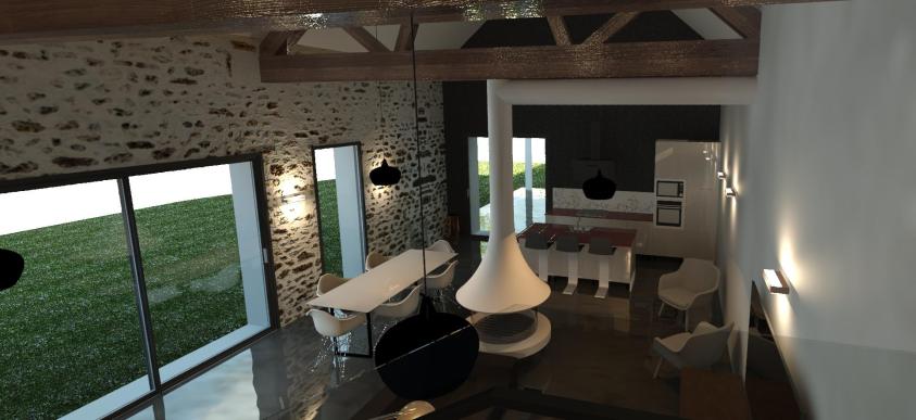 Vue de la mezzanine