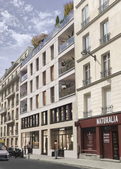 Logements collectifs à Paris20e