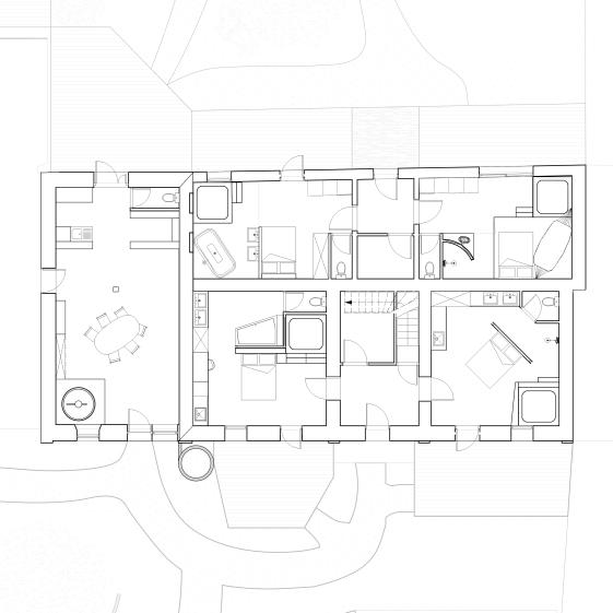 Plan intérieur RDC