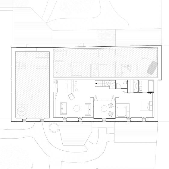 Plan intérieur R+1