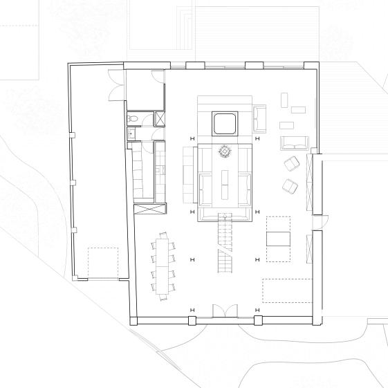 Plan intérieur RDC