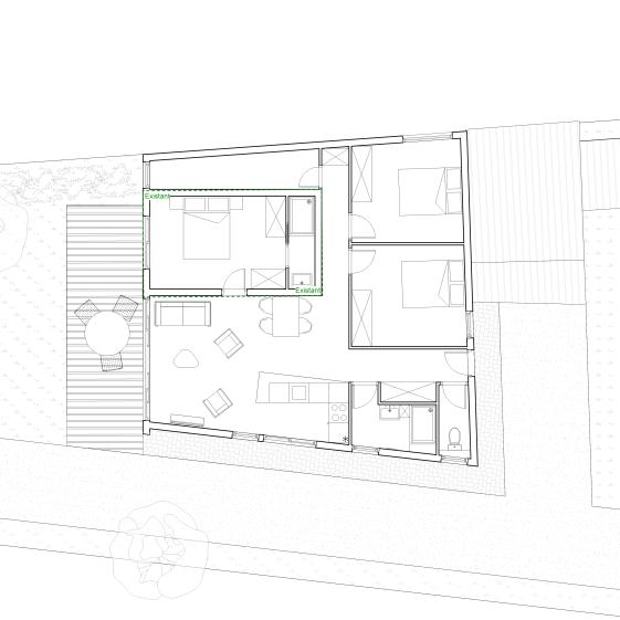 Plan de l'extension