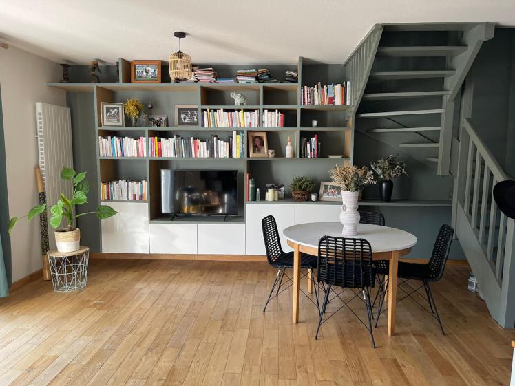 Bibliothèque sur mesure à Labenne