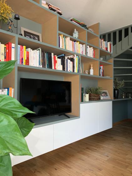 Bibliothèque sur mesure à Labenne