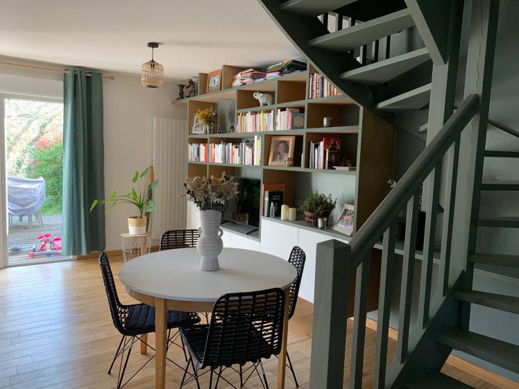 Bibliothèque sur mesure à Labenne
