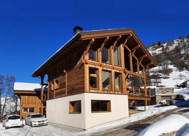 un chalet en savoie