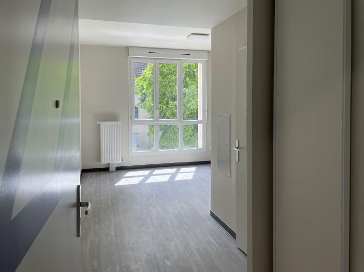 vue entrée studio Louviers - studaré