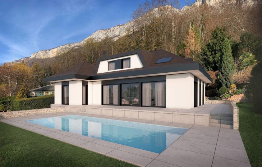 Villa du Mont Baron à Veyrier-du-lac