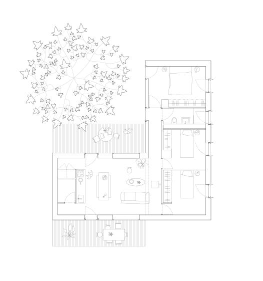 La Maison autour de l'arbre