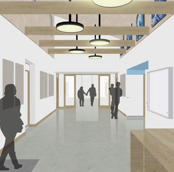 Vue intérieure - hall d'entrée