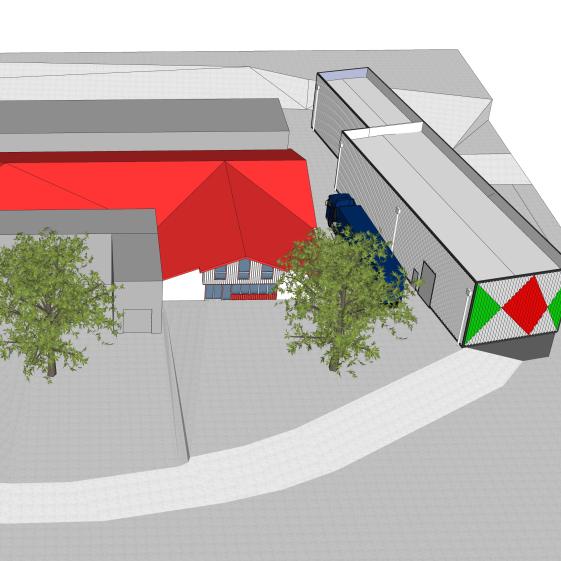 Proposition Baradat bâtiment de stockage