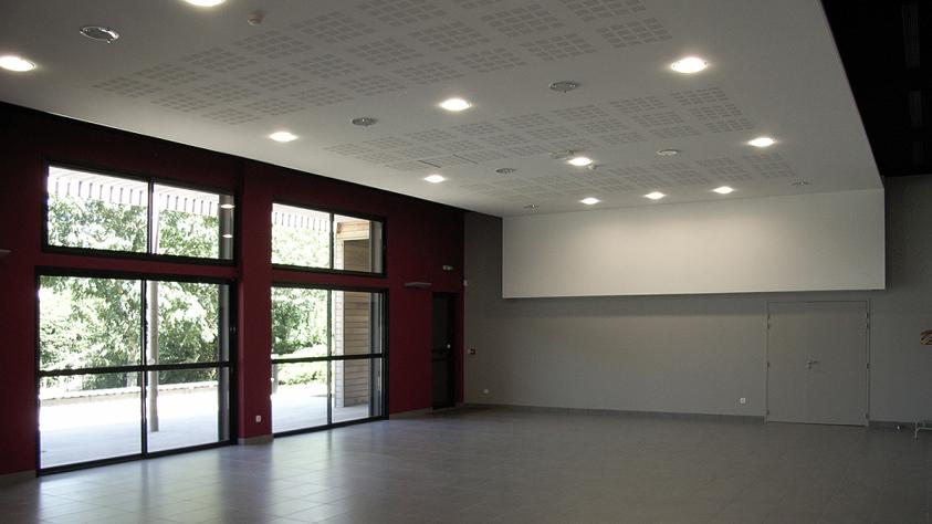 Vue intérieure de la salle