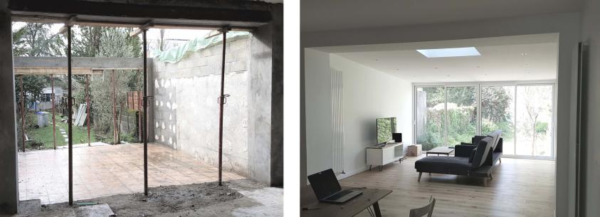 Extension et réhabilitation d'une maison de ville