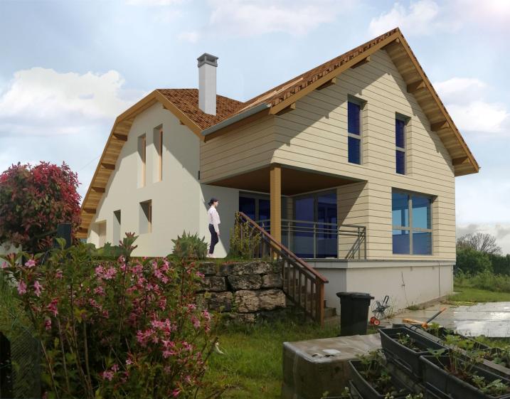 Extension d'une maison individuelle - Novalaise (73)