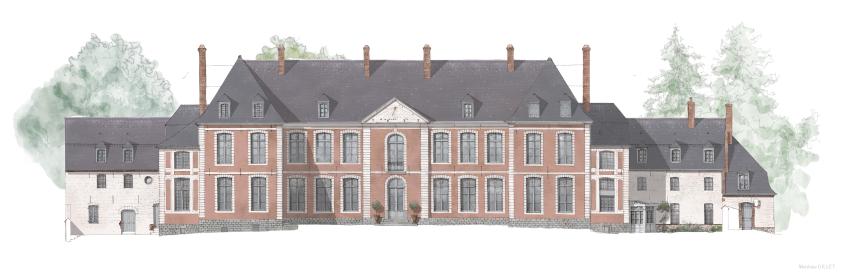 Façade Sud du château