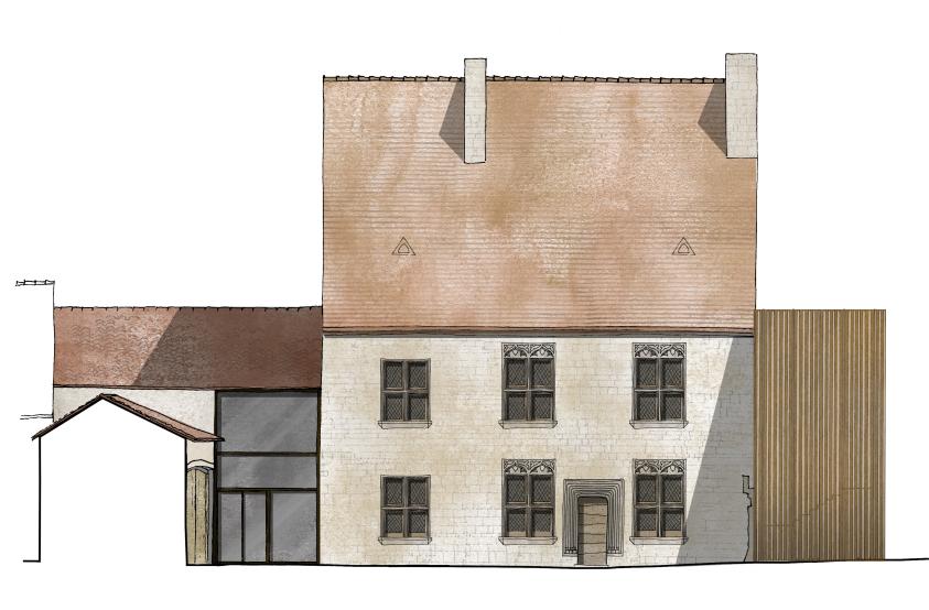 Façade Sud - Etat projeté