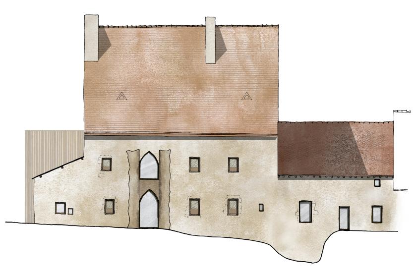 Façade Nord - Etat projeté