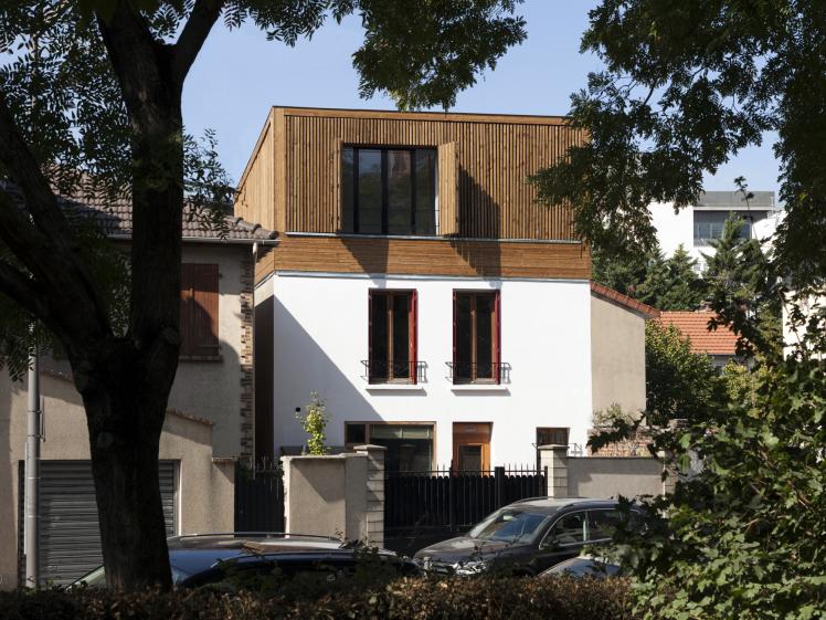 Surélévation en ossature bois