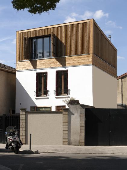 Surélévation en ossature bois